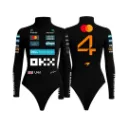Lando Norris McLaren Black Bodysuit - 2025