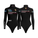 Porsche Black Bodysuit - 2025