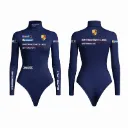 Porsche Blue Bodysuit - 2025