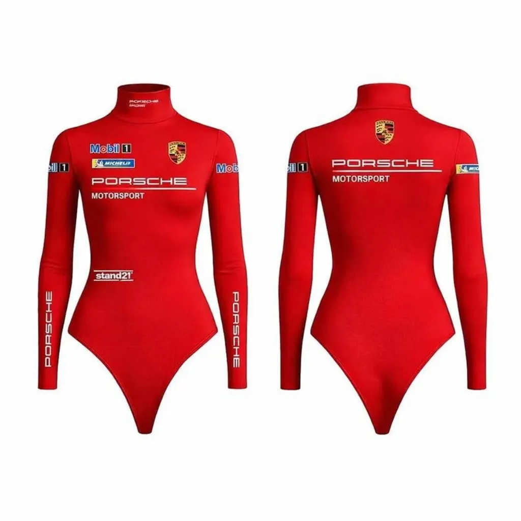 Porsche Red Bodysuit - 2025