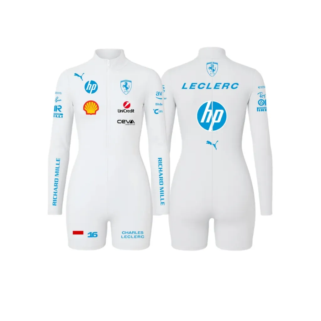 Ferrari White F1 Jumpsuit