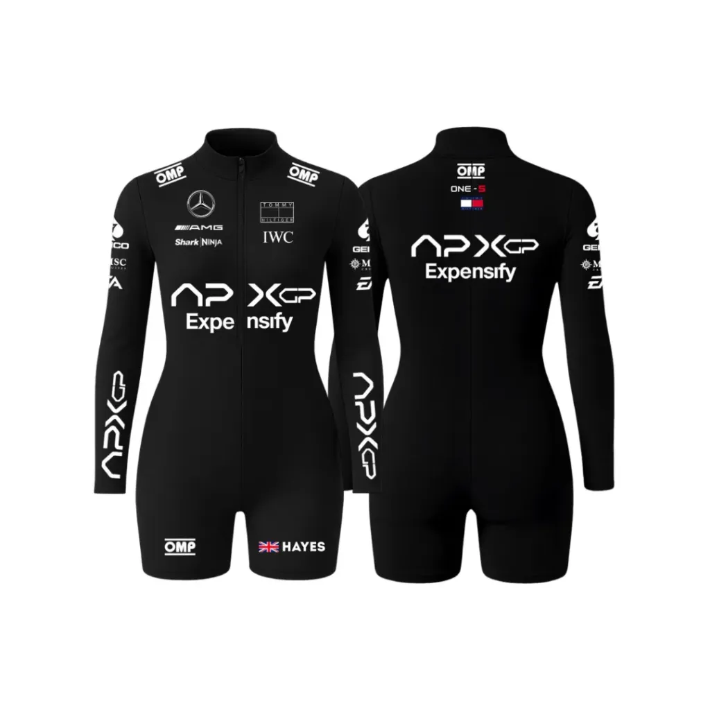 HAYES APXGP 2025 Black Jumpsuit